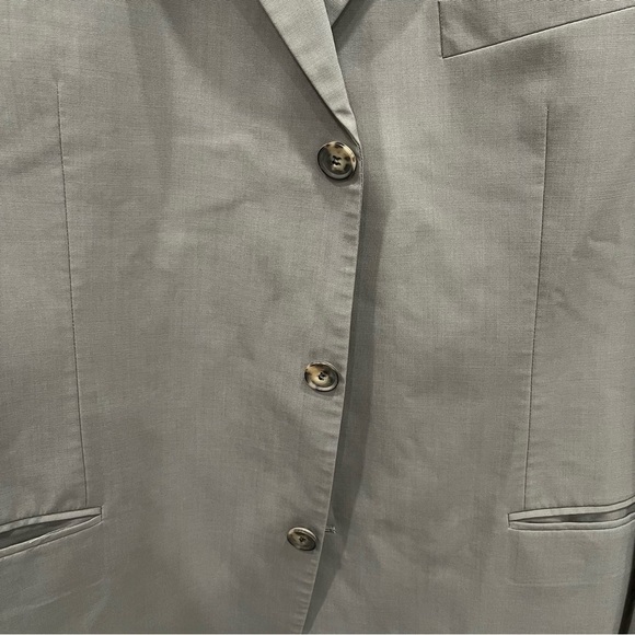 Hugo Boss Three Button Grey Scorsese Movie Suit Blazer Jacket Size 44 Regular - Picture 3 of 9